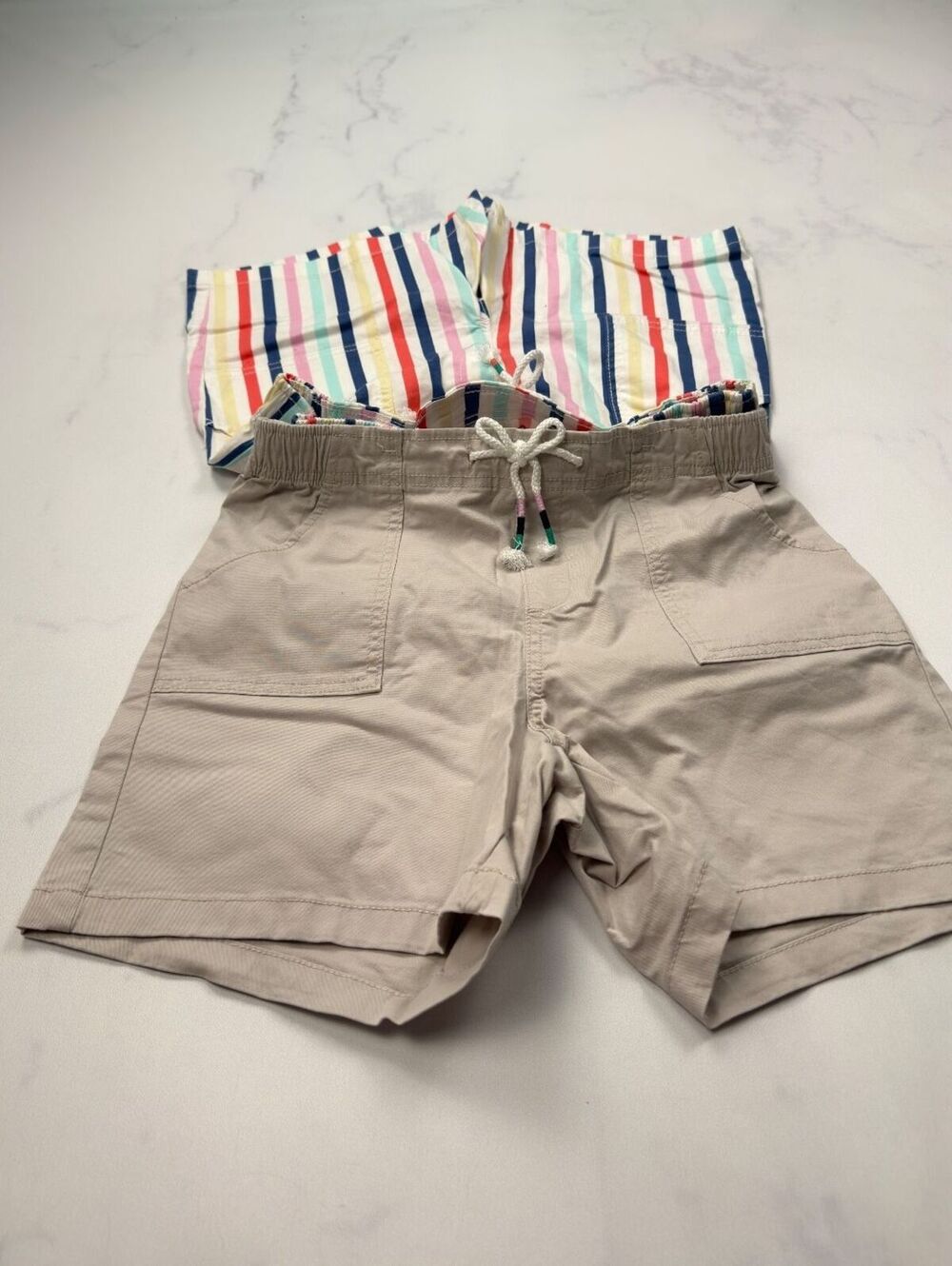 Members Mark Woven Shorts Tan 2010s Minimalist Lot of 2 - Girls 14/16